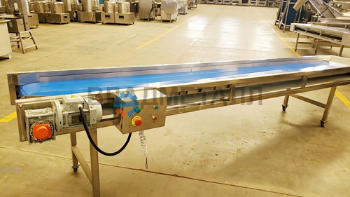 Прямой сортировочный конвейер (дополнительная опция)